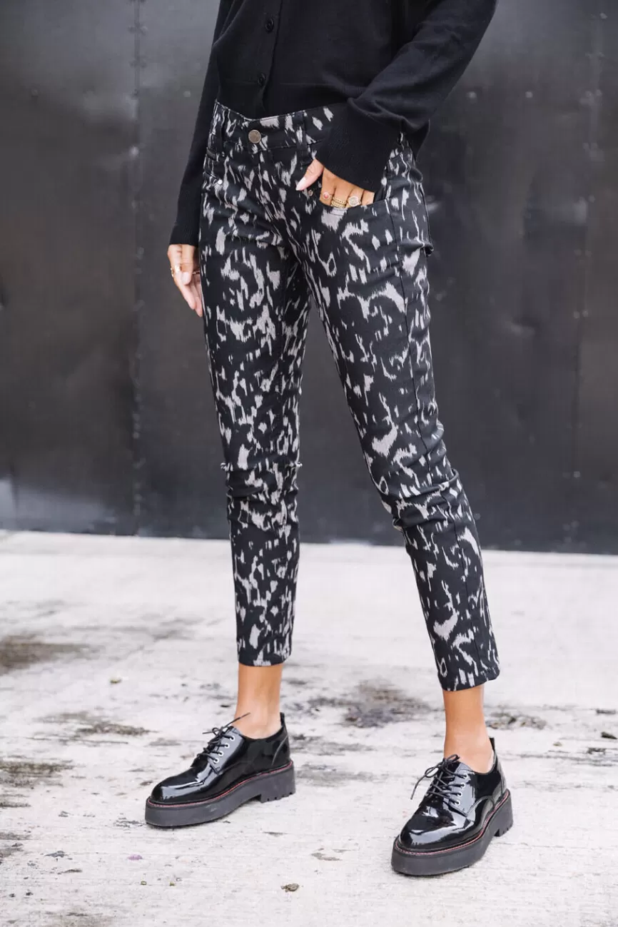 Femme Freeman T. Porter Alexa Cropped Metallo
