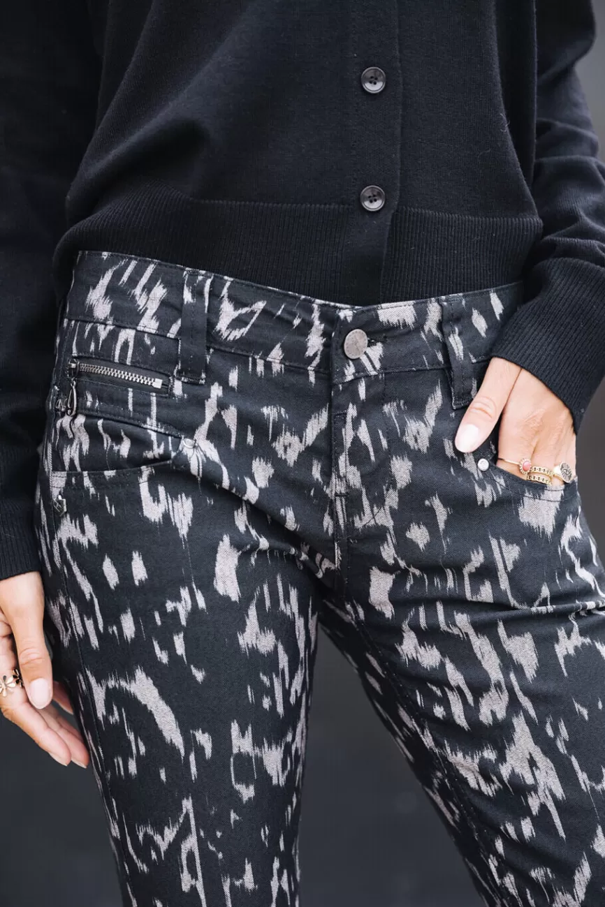 Femme Freeman T. Porter Alexa Cropped Metallo