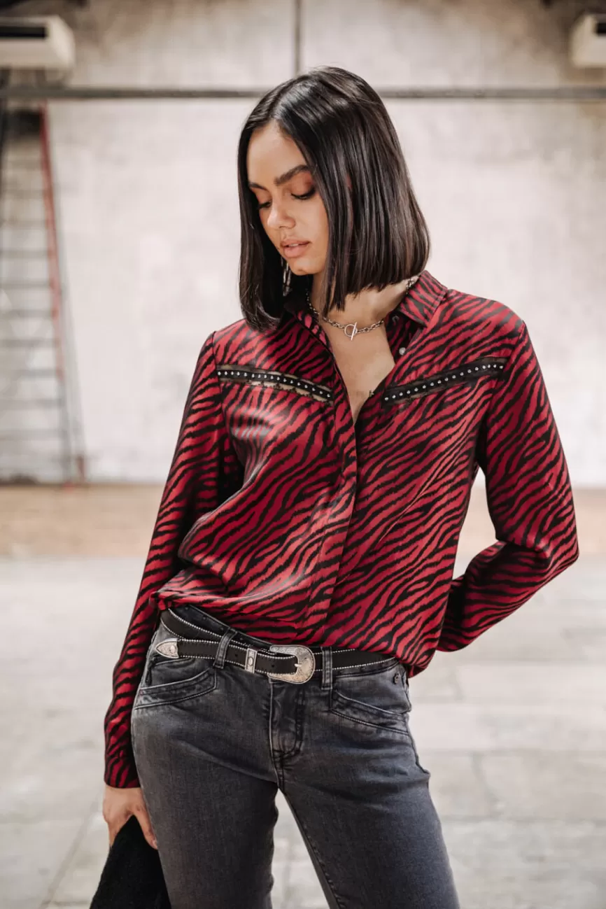 Femme Freeman T. Porter Crizia Red Zebra