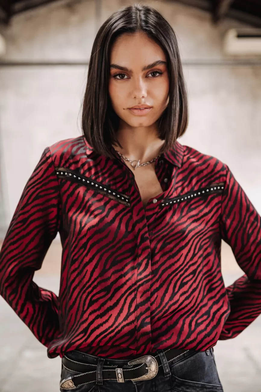 Femme Freeman T. Porter Crizia Red Zebra