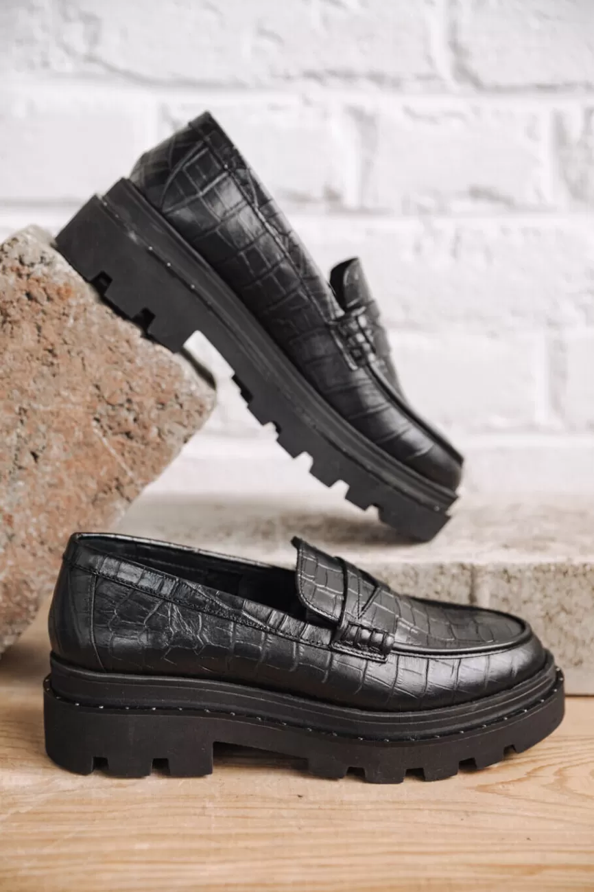 Femme Freeman T. Porter Mokka Croco